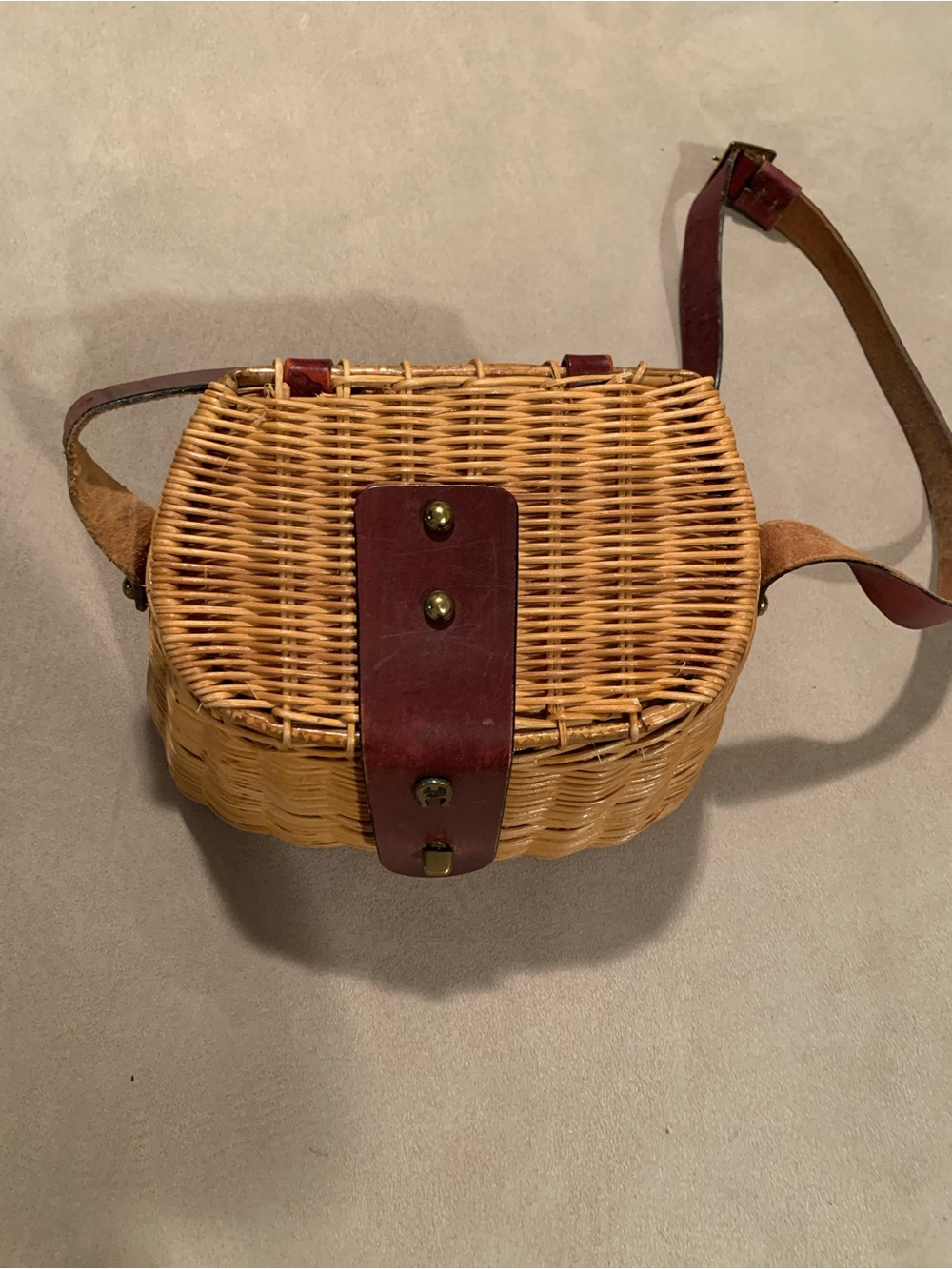 Vintage Etienne Aigner Rare 1950s Crossbody Bag - Picture 5 of 10